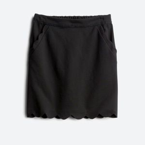 NWT scalloped skirt